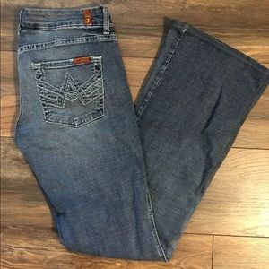 7 FOR ALL MANKIND WOMENS JEANS SIZE 28